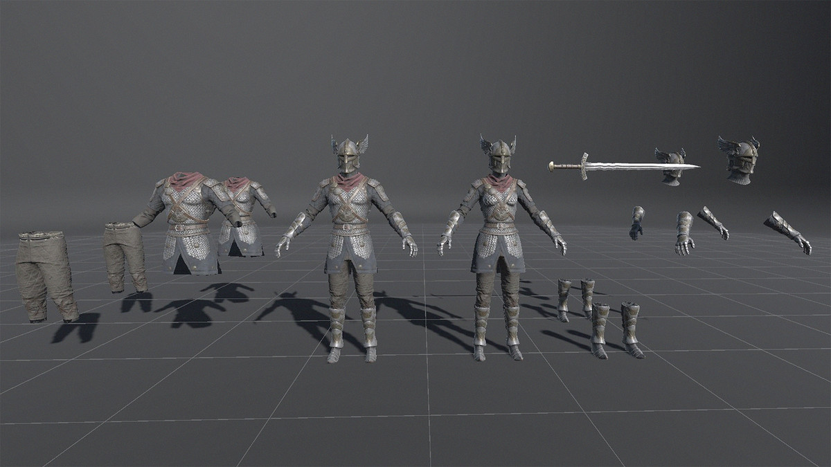 Alatus Knight - Male and Female
