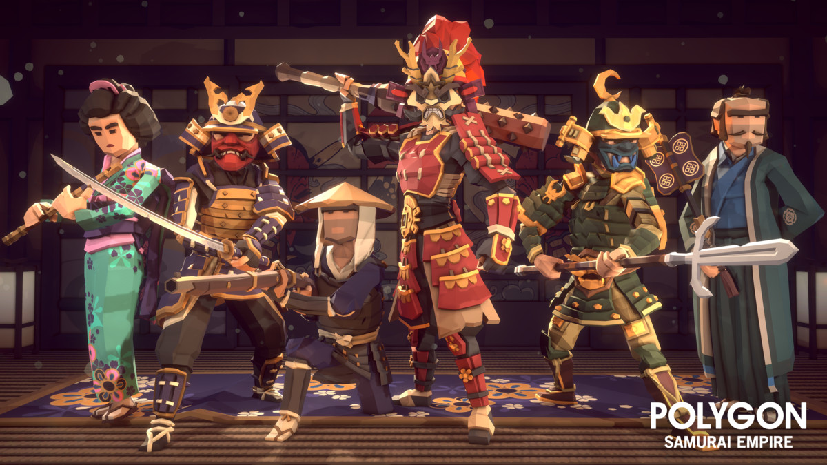 Samurai Empire - Synty POLYGON - Stylized Low Poly Assets