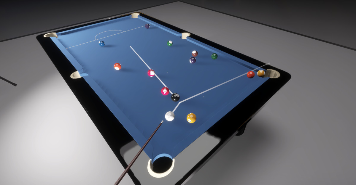 Billiards Engine 2.0 | AI + HDRP | Grown Assets