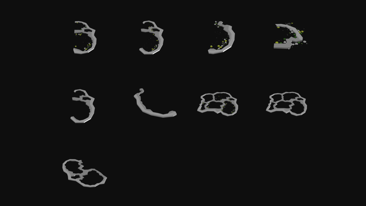 EpicVoxel World PRO - Winter Atolls & Forest (370+ assets)