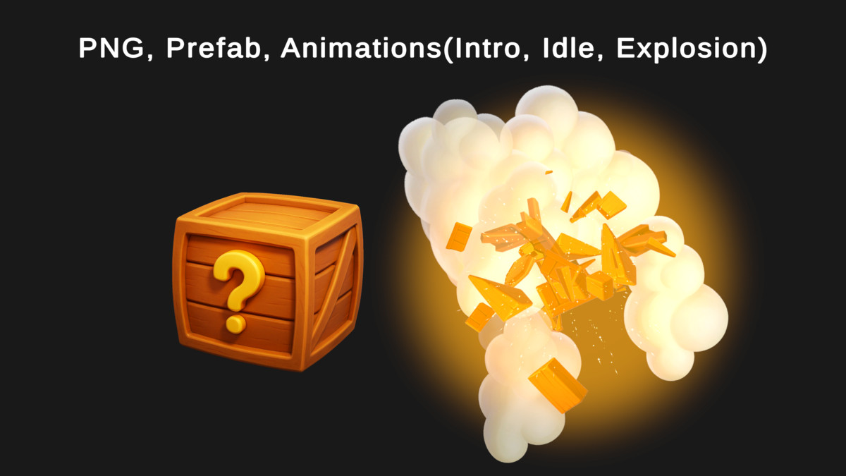 Stylized 2D Chests Pack – Animated Collection (10 Variants)