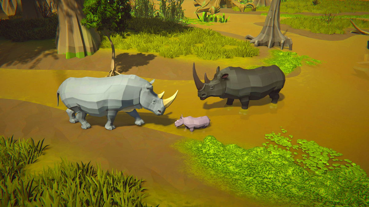 Poly Art: Rhino