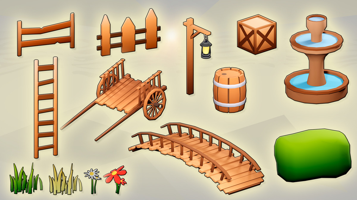 Low Poly City Pack 1
