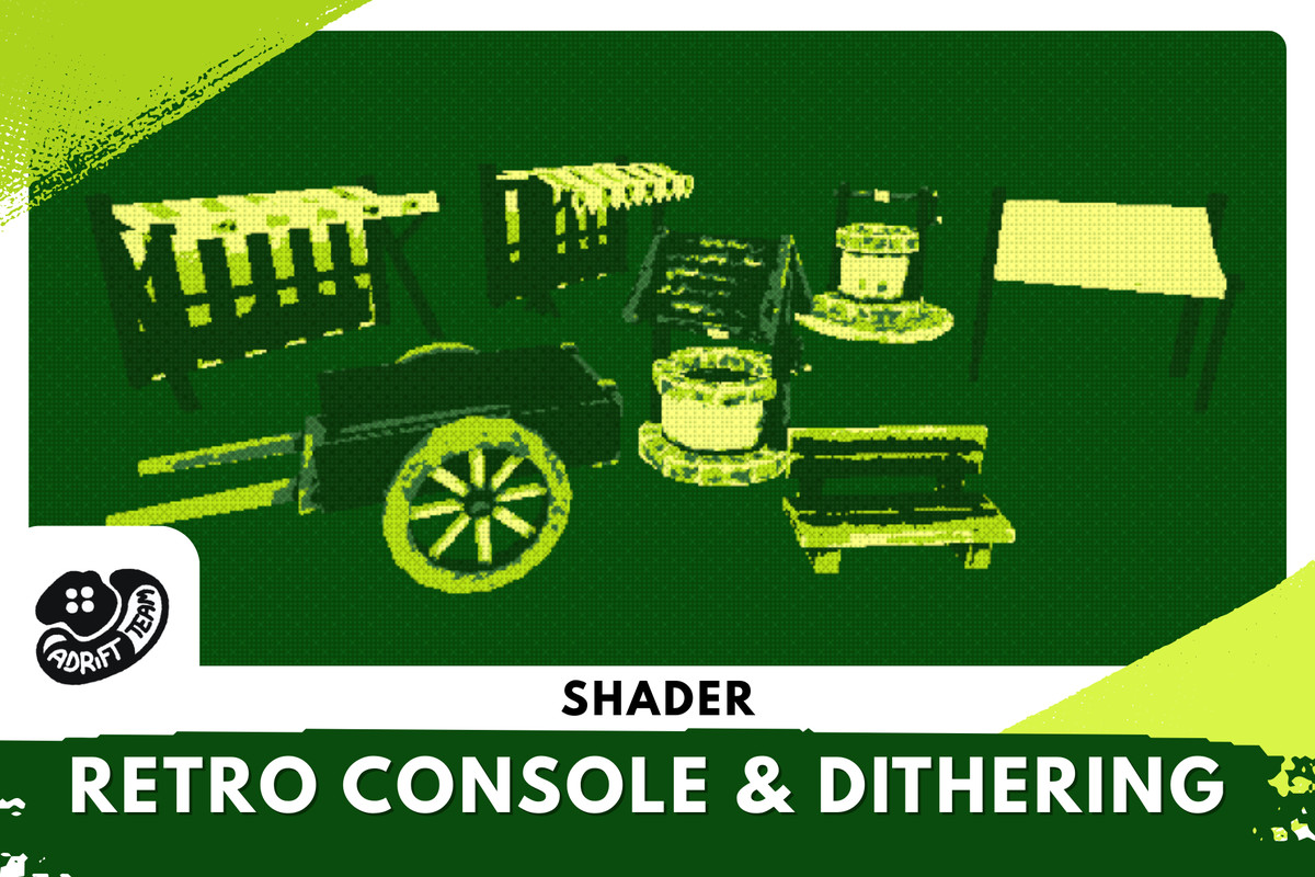 Retro Console Color & Dithering Shader