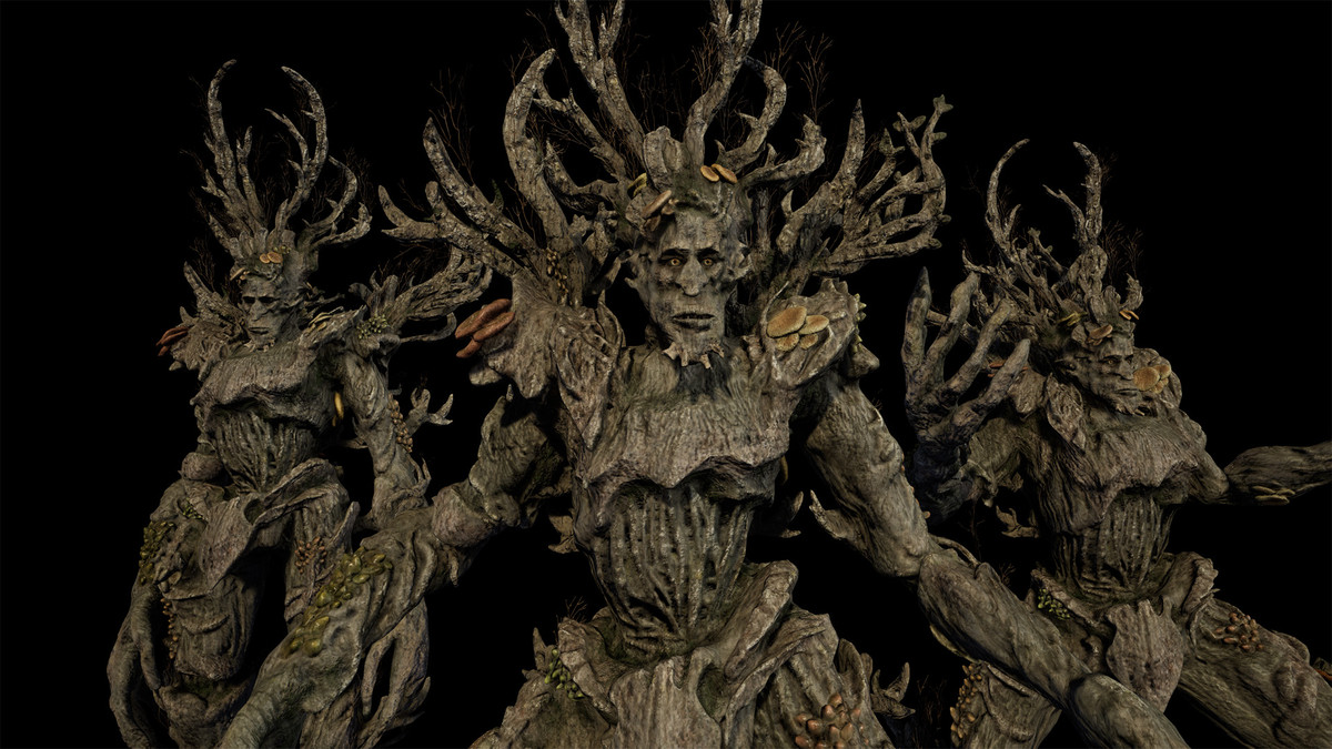 Pack of tree ents