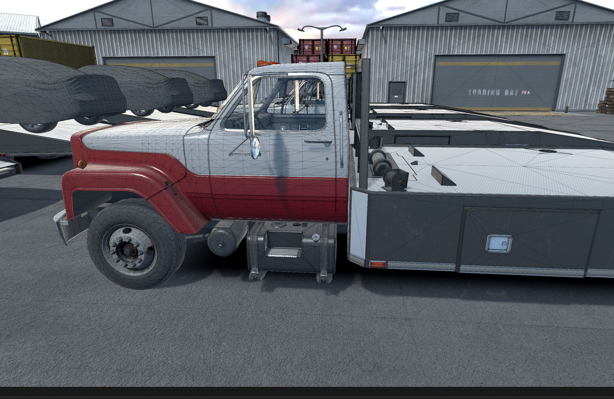 80s Ramp truck