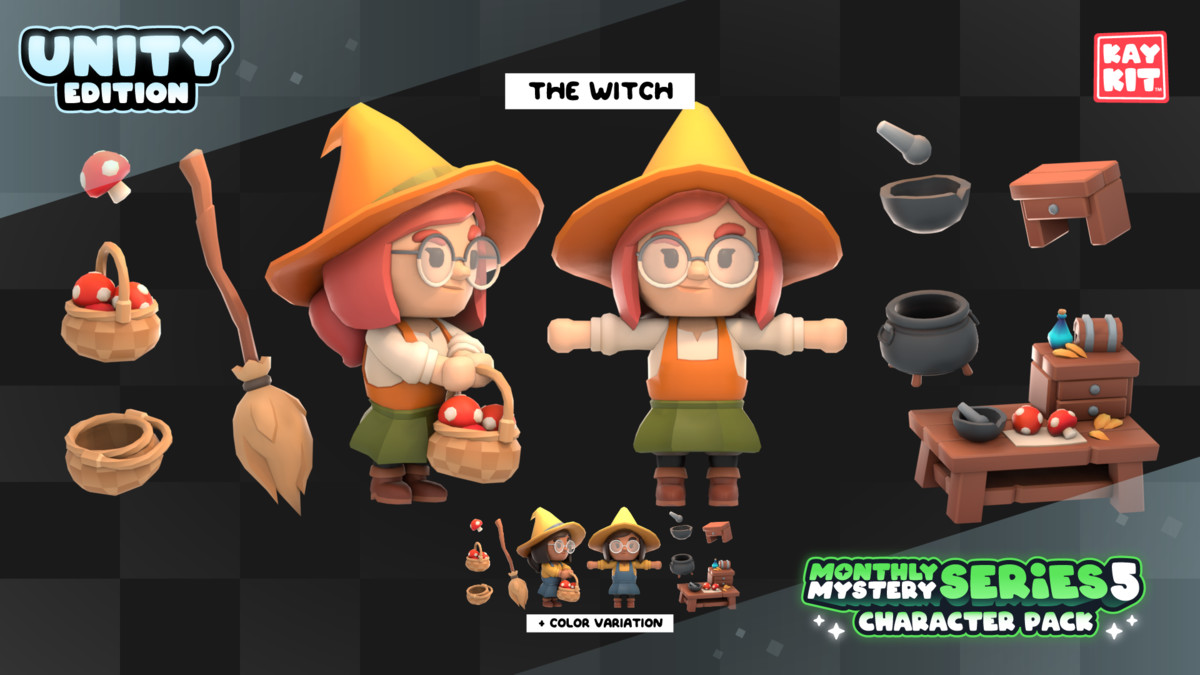 KayKit - Mystery Series 5 (for Unity)