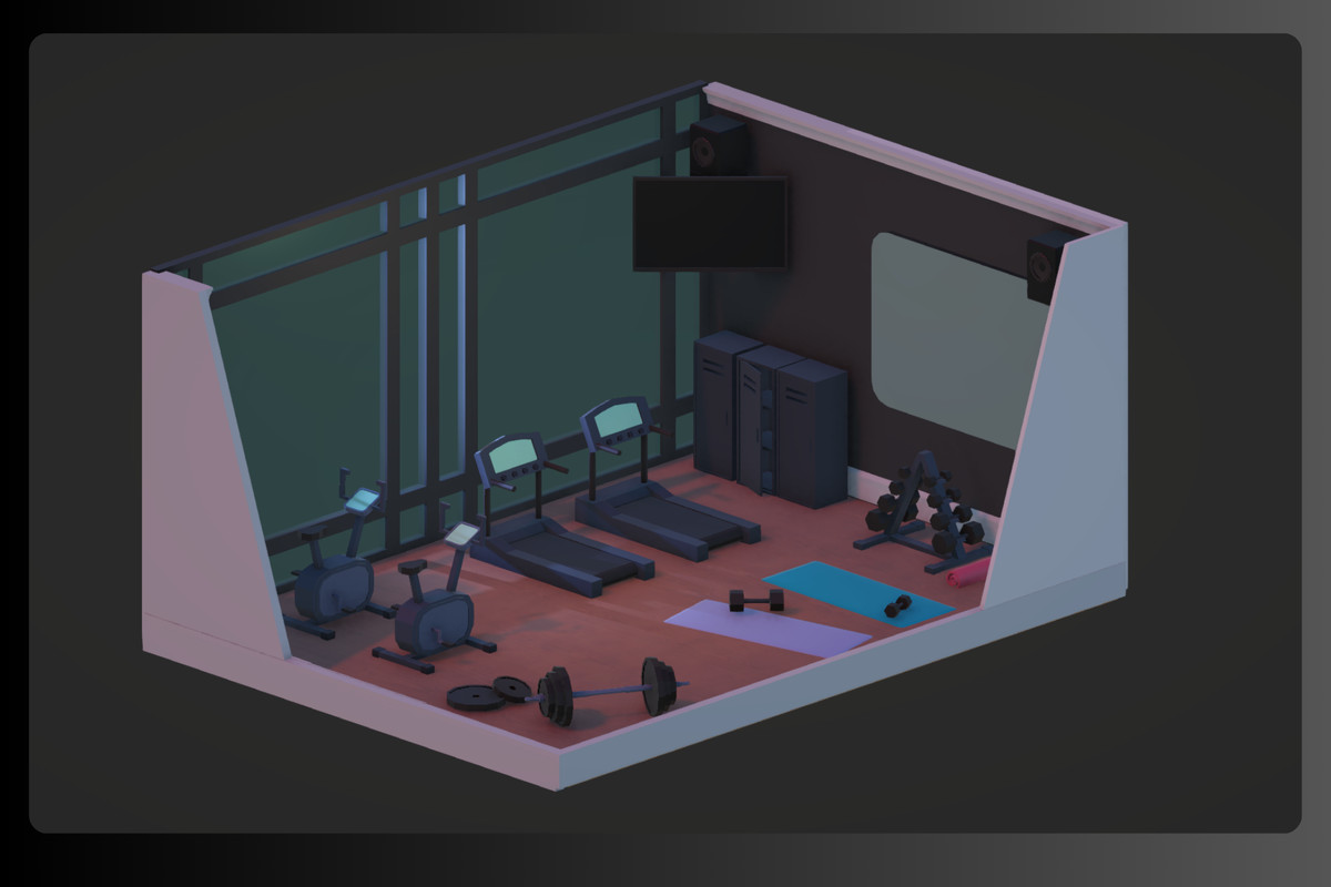 Low Poly Interior Houses – Modular Home Assets Pack