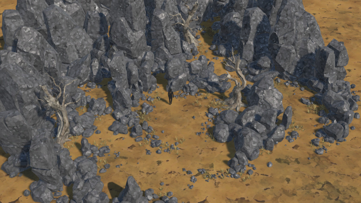 LowPoly Nature Stone