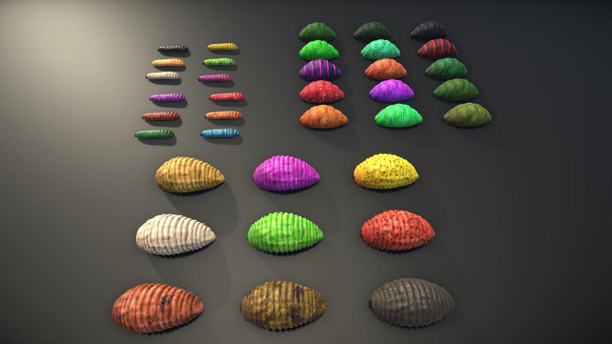 Dissolvable Worms (3 in 1 PACK)