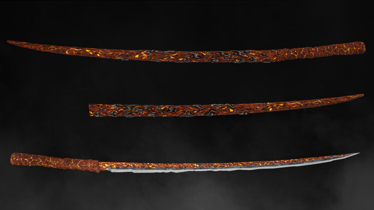 Dark Fantasy Katana