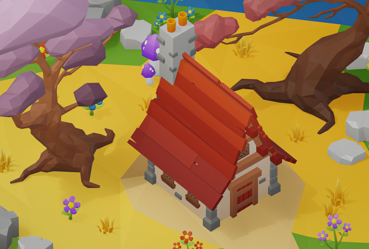 Low Poly Fantasy Locations
