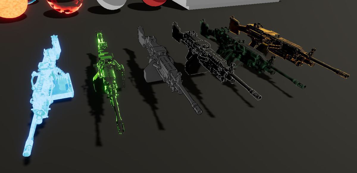 Variables shaders pack