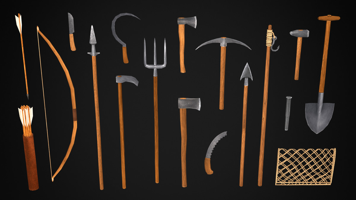 Medieval Rural Environments - Stylized Fantasy RPG Bundle