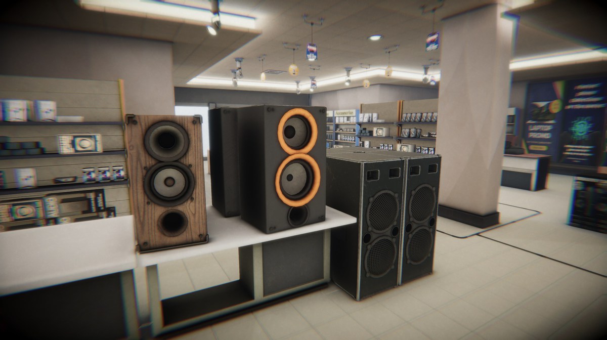 Electronic Store 3d Environment