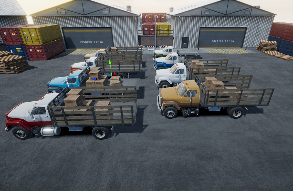 80s Stakebed truck