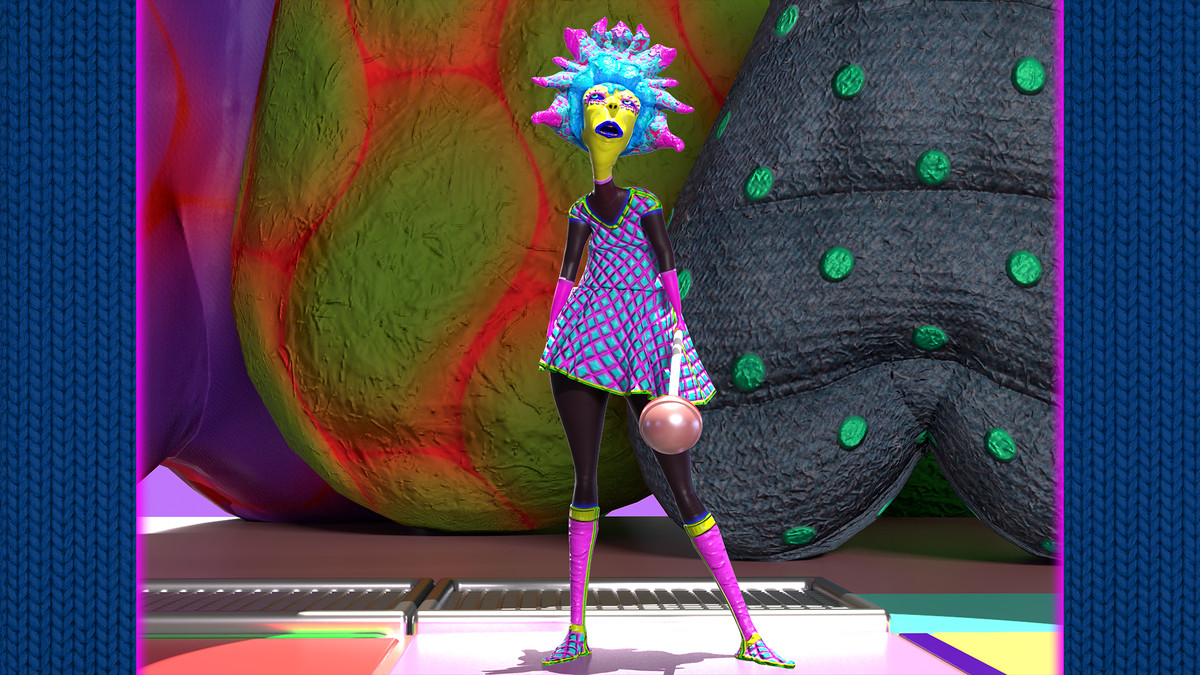 Cartoon Stylized Character - Chocolatta