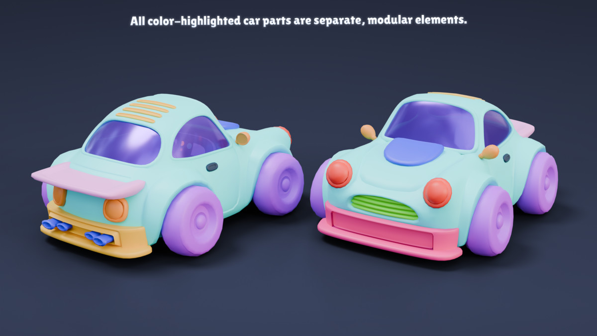 GASTRO: Modular Cars - Simple