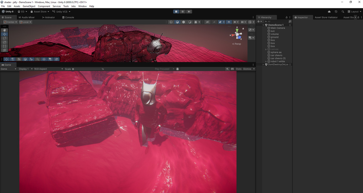 Jelly shader (URP, HDRP)