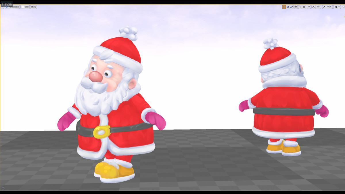santa claus 24 animations