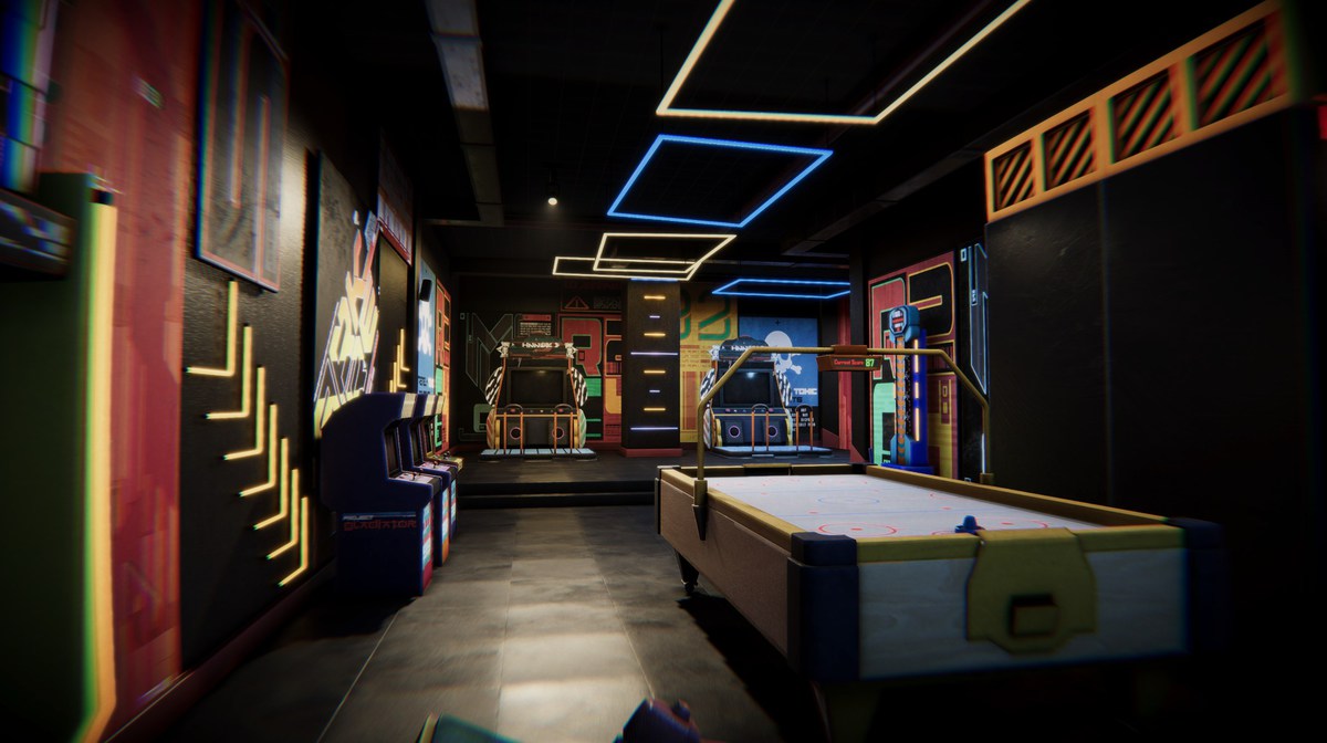 Arcade Lounge Modular 3d Environment Pack