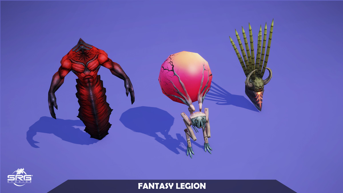 Ultra Legion - Sci Fi & Fantasy 3D Character Mega Pack