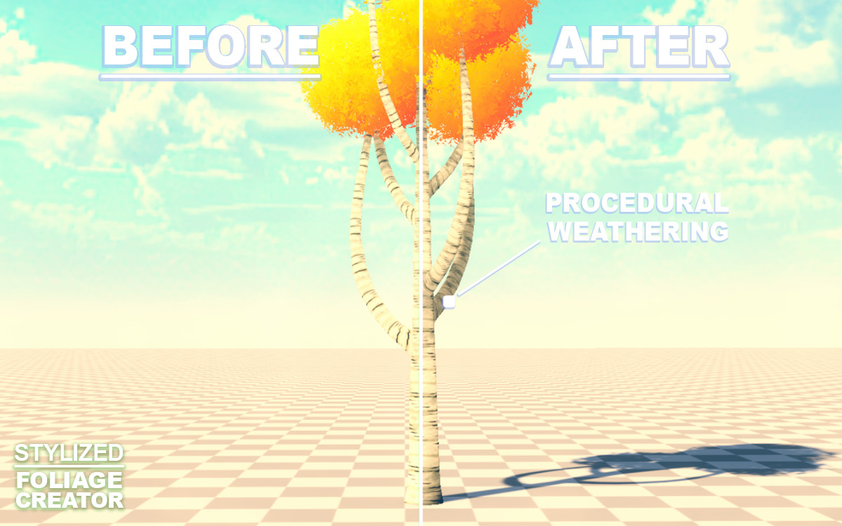 Stylized Foliage Bush & Clouds Creator
