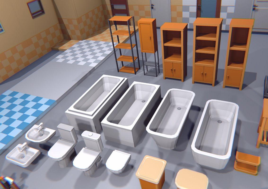 Cozy Bathroom Interiors