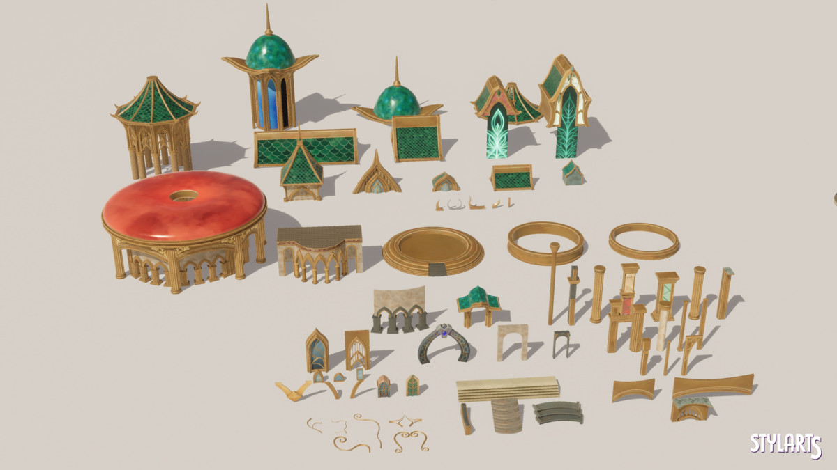 Stylized Elven Valley