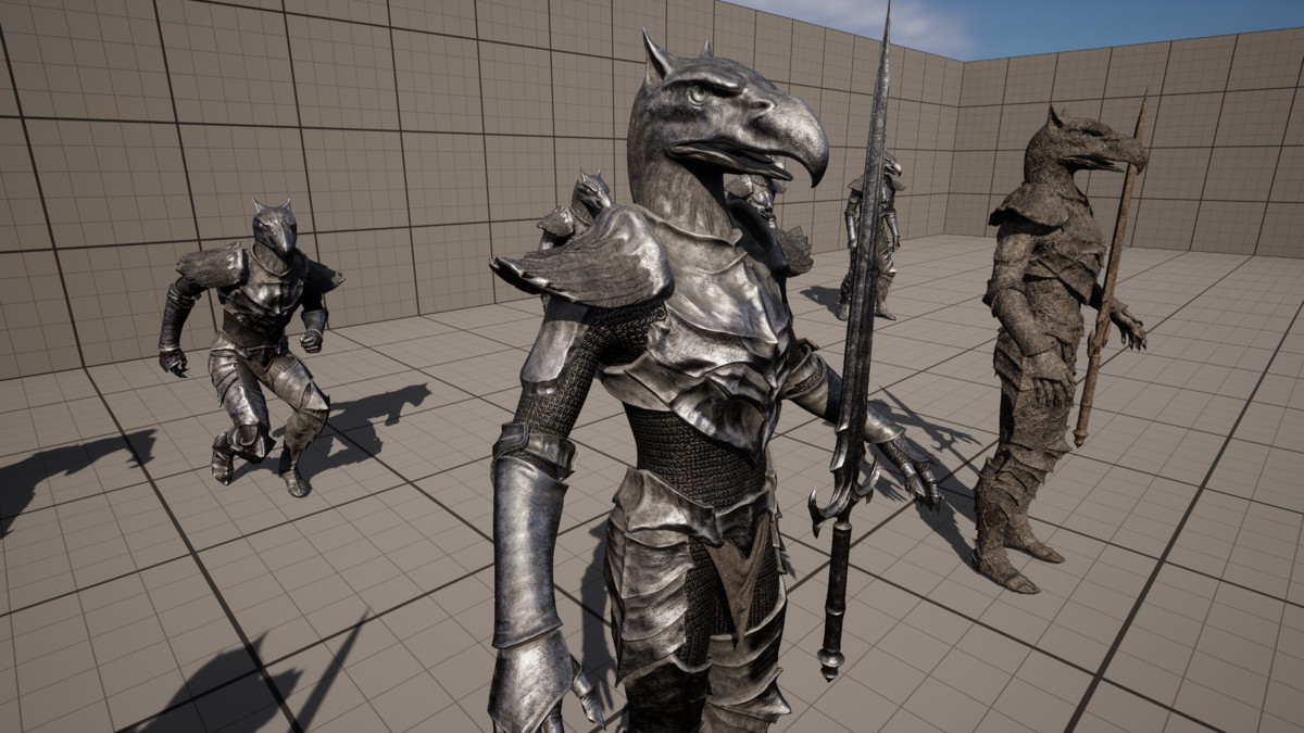 Iron Knight Gryphon Armor