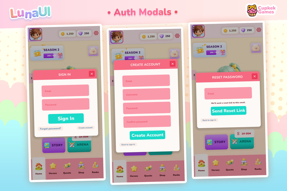 Luna v2 - Complete UI Solution