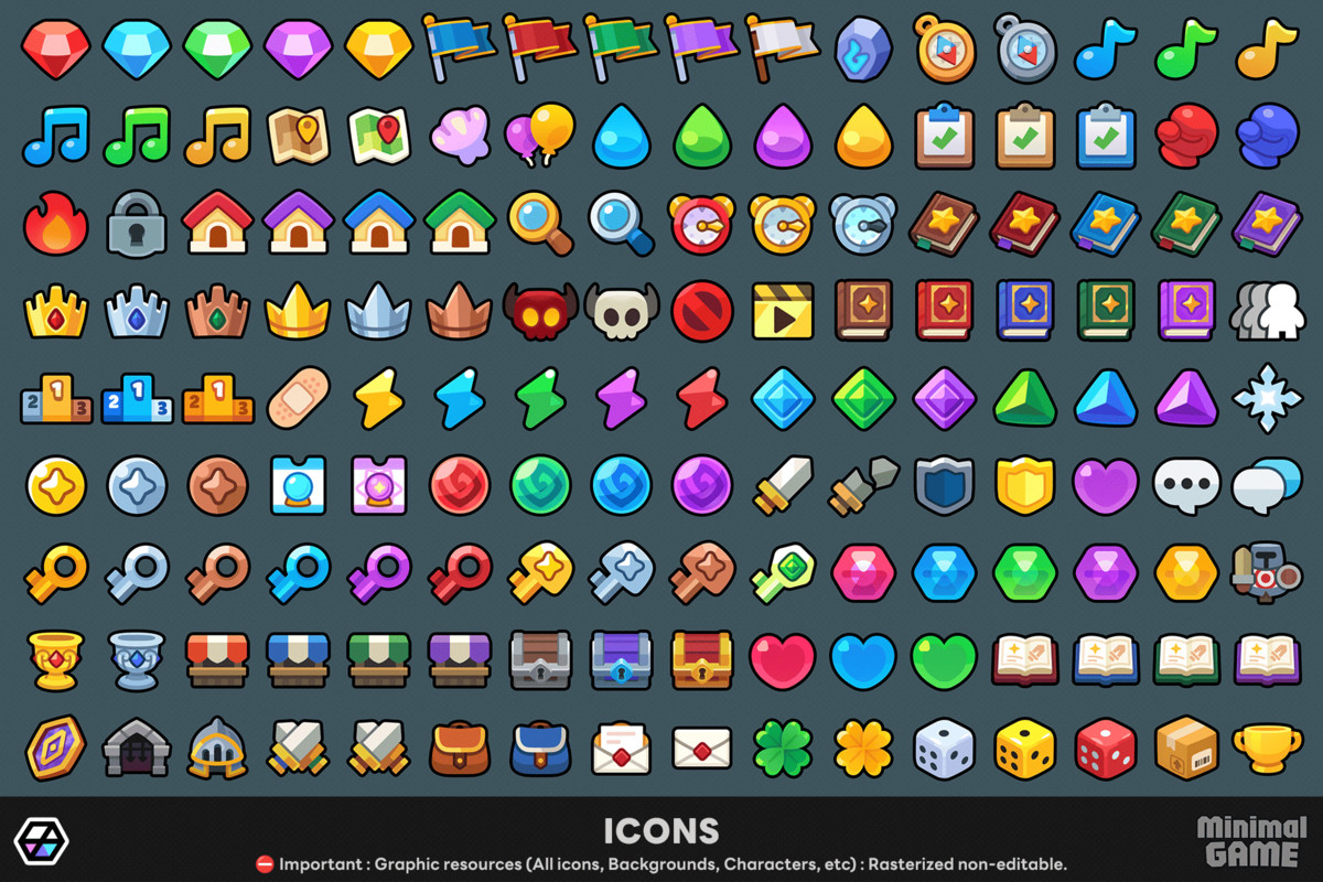 GUI Pro - Minimal Game Dark