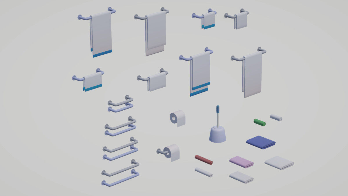 Low Poly Interior Houses – Modular Home Assets Pack