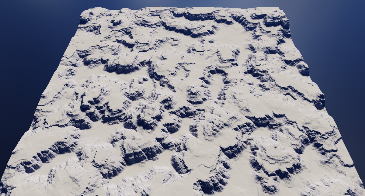 Terraced Canyon Shapes - StampIT!