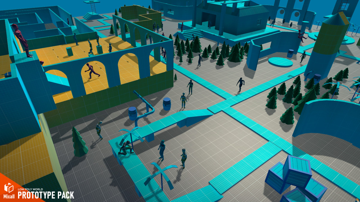 LOW POLY WORLD - PROTOTYPE PACK