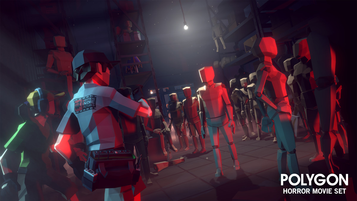 POLYGON - Horror Movie Set - Low Poly 3D Art by Synty