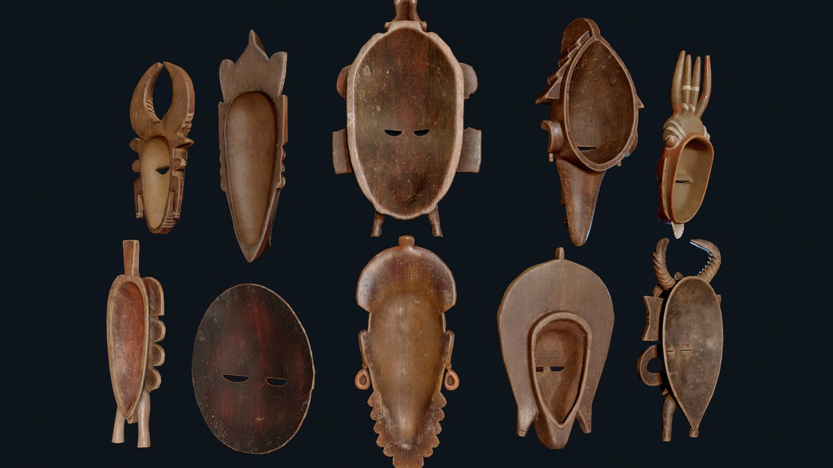 African Decor Masks