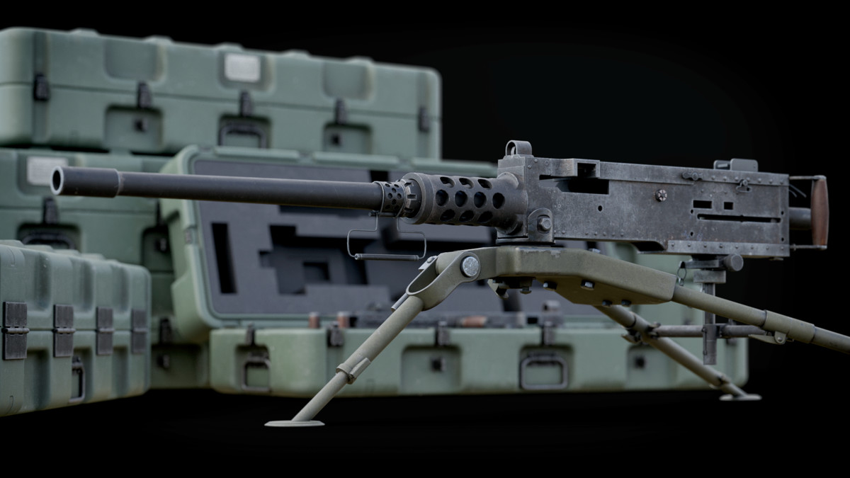 Machine Gun M2 Browning