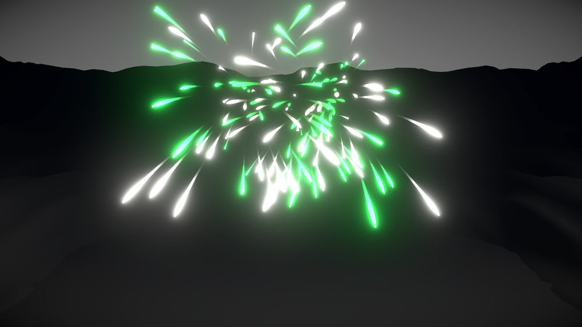 VFX Graph - Fireworks - Vol. 1
