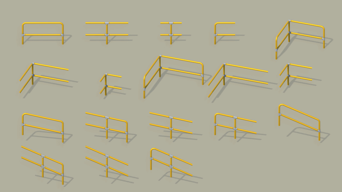 Sci-Fi Interior Modular Kit Bundle 01