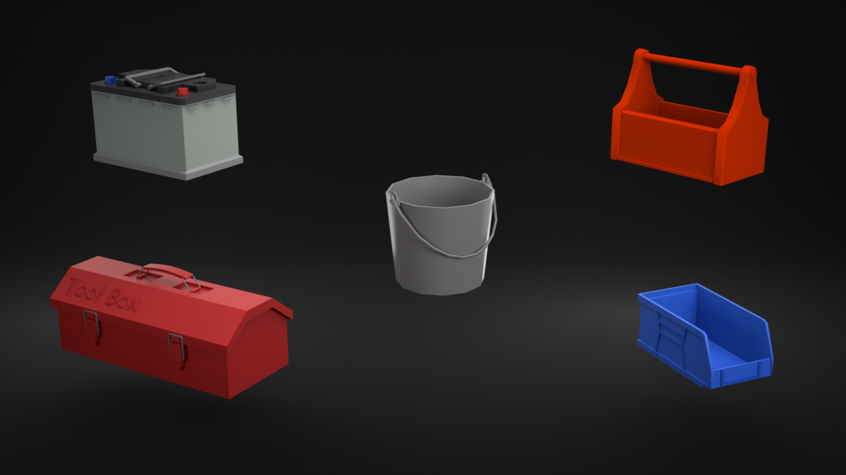 Low Poly - Tools Pack