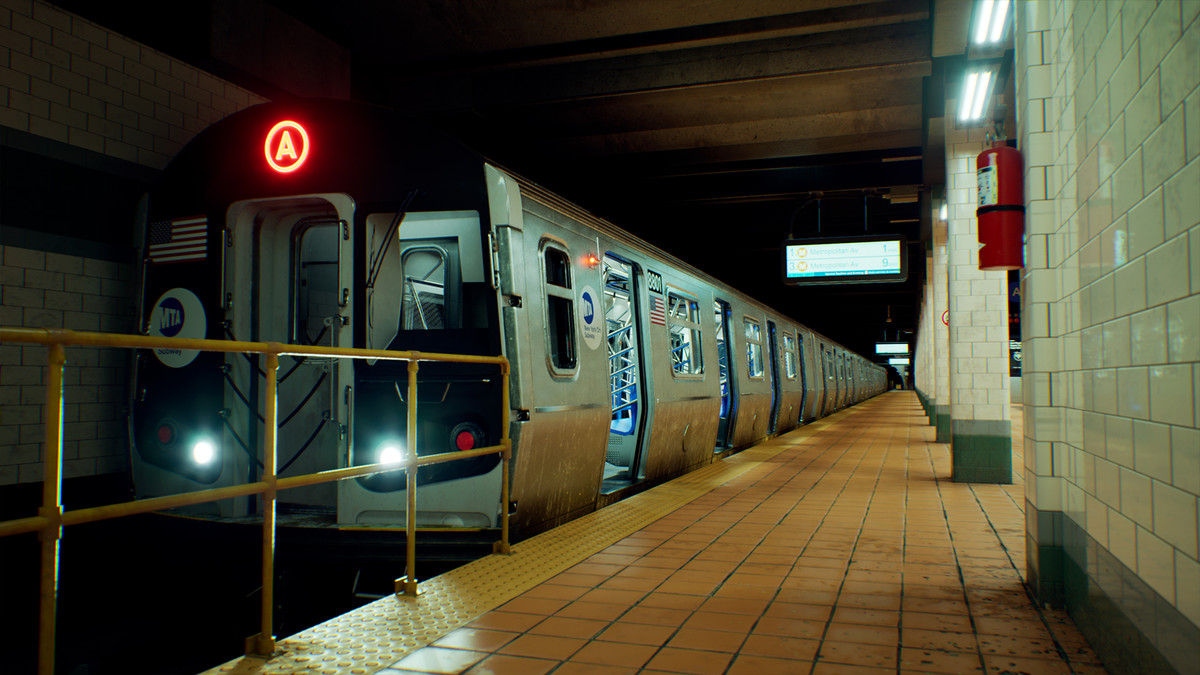 Subway Realm - Game-Ready NYC Metro Station