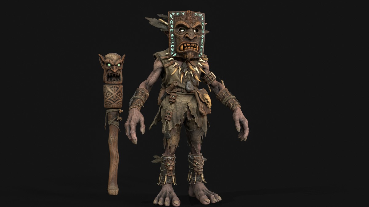 Goblin Shaman Three