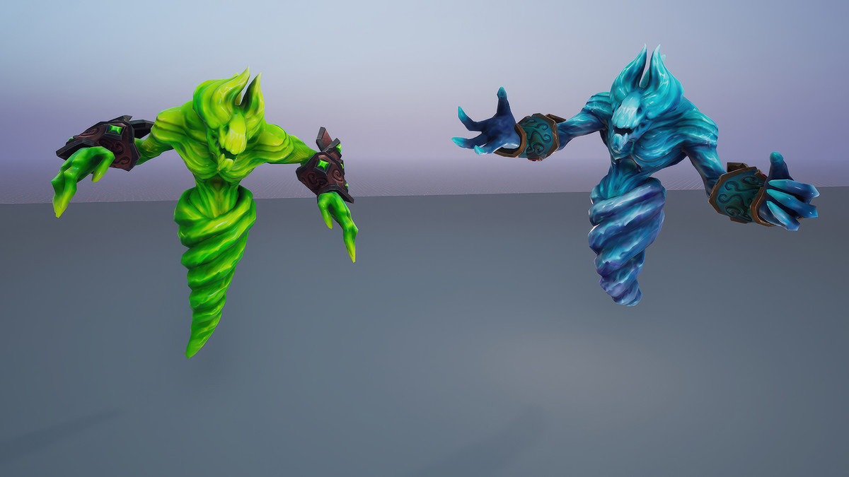 Stylized Fantasy Elementals Pack #1