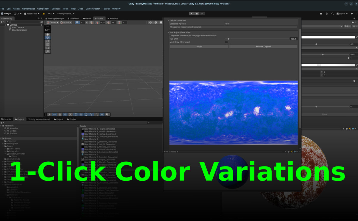 1-Click Texture Studio & Material Converter & Resize