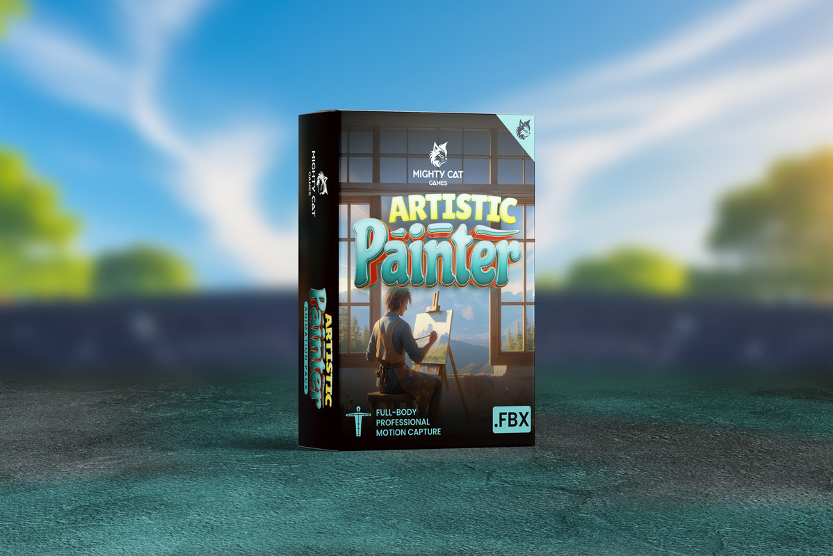 Artistic Painter Animation Pack
