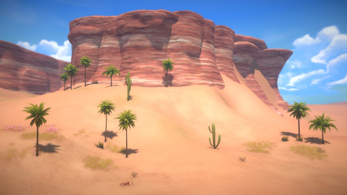 Stylized Desert