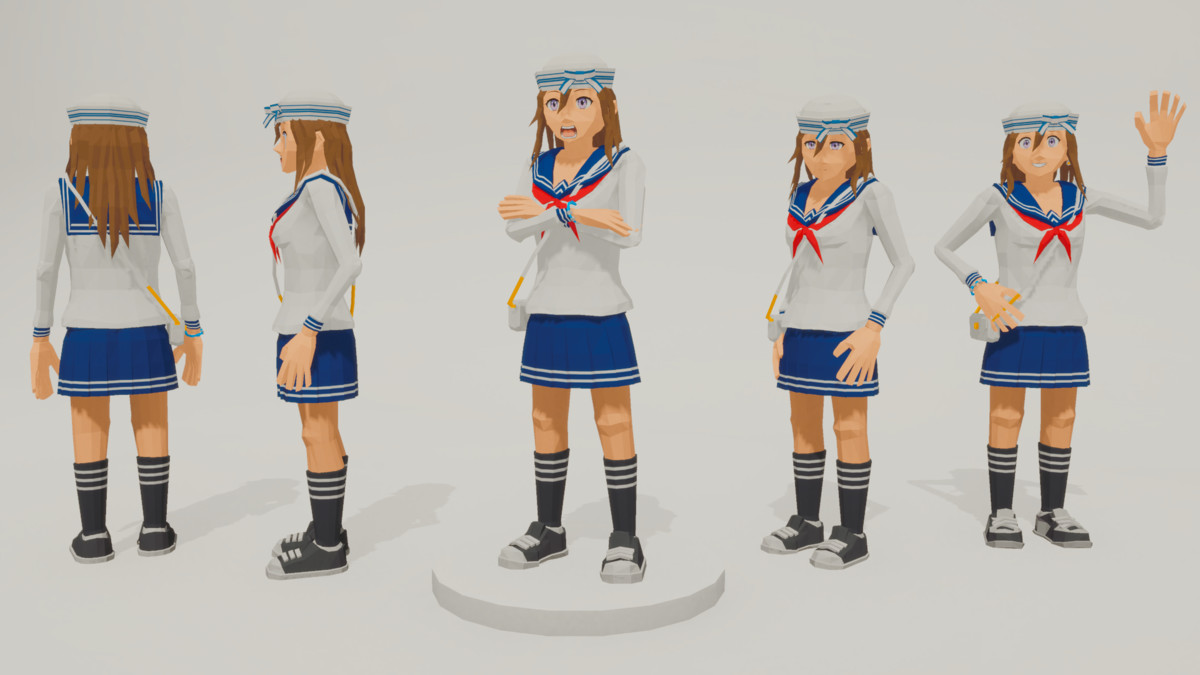 Anime Stylized Character Customizer