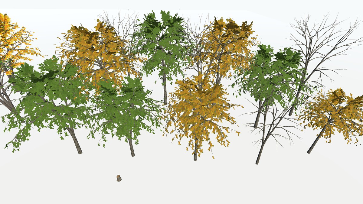 Trees Herbs Plants Pack