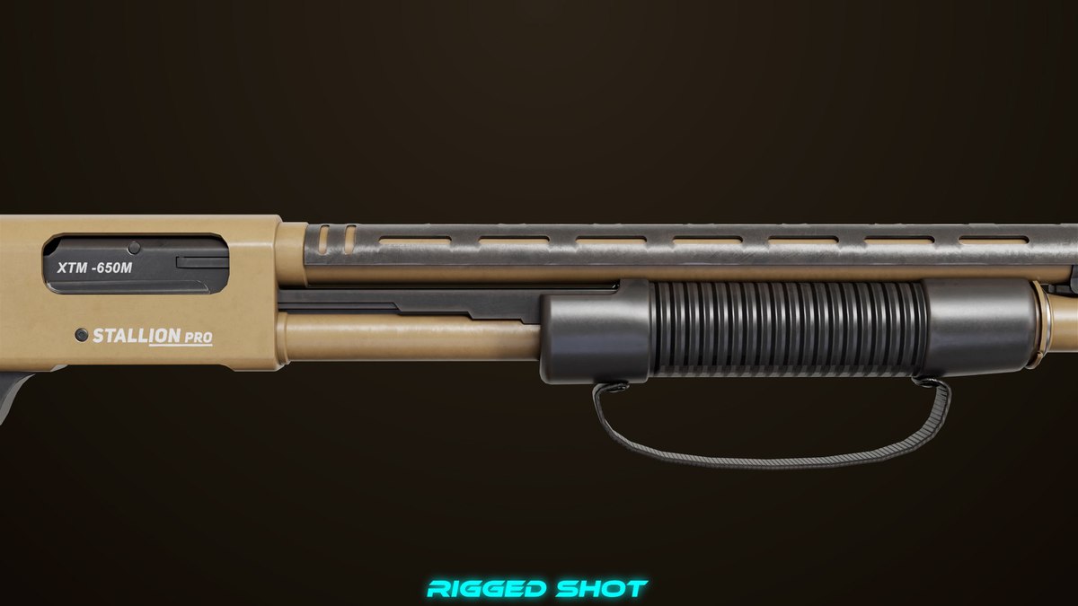 Shotgun Collection 01 URP HDRP Textures